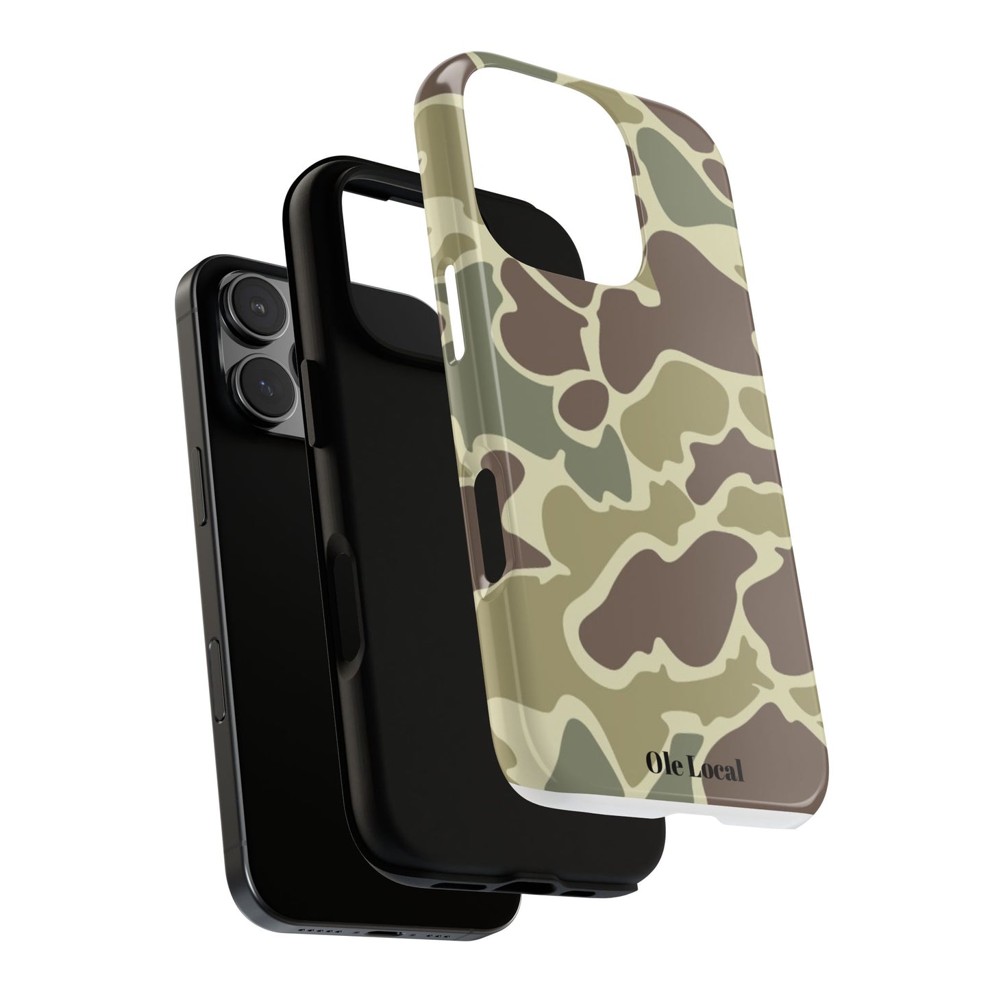 Ole Local Green Duck Camo Phone Case
