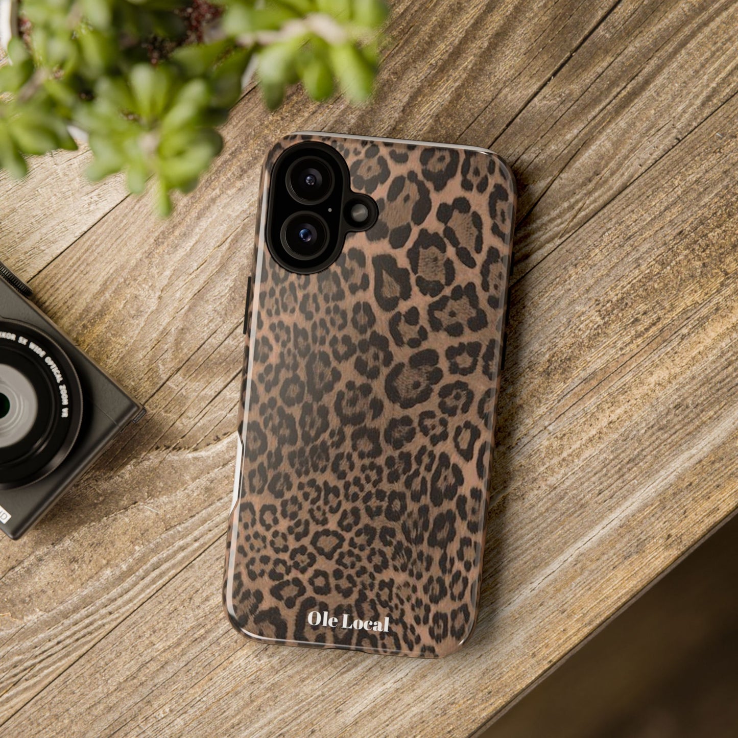 Ole Local Wild Leopard Print Phone Case