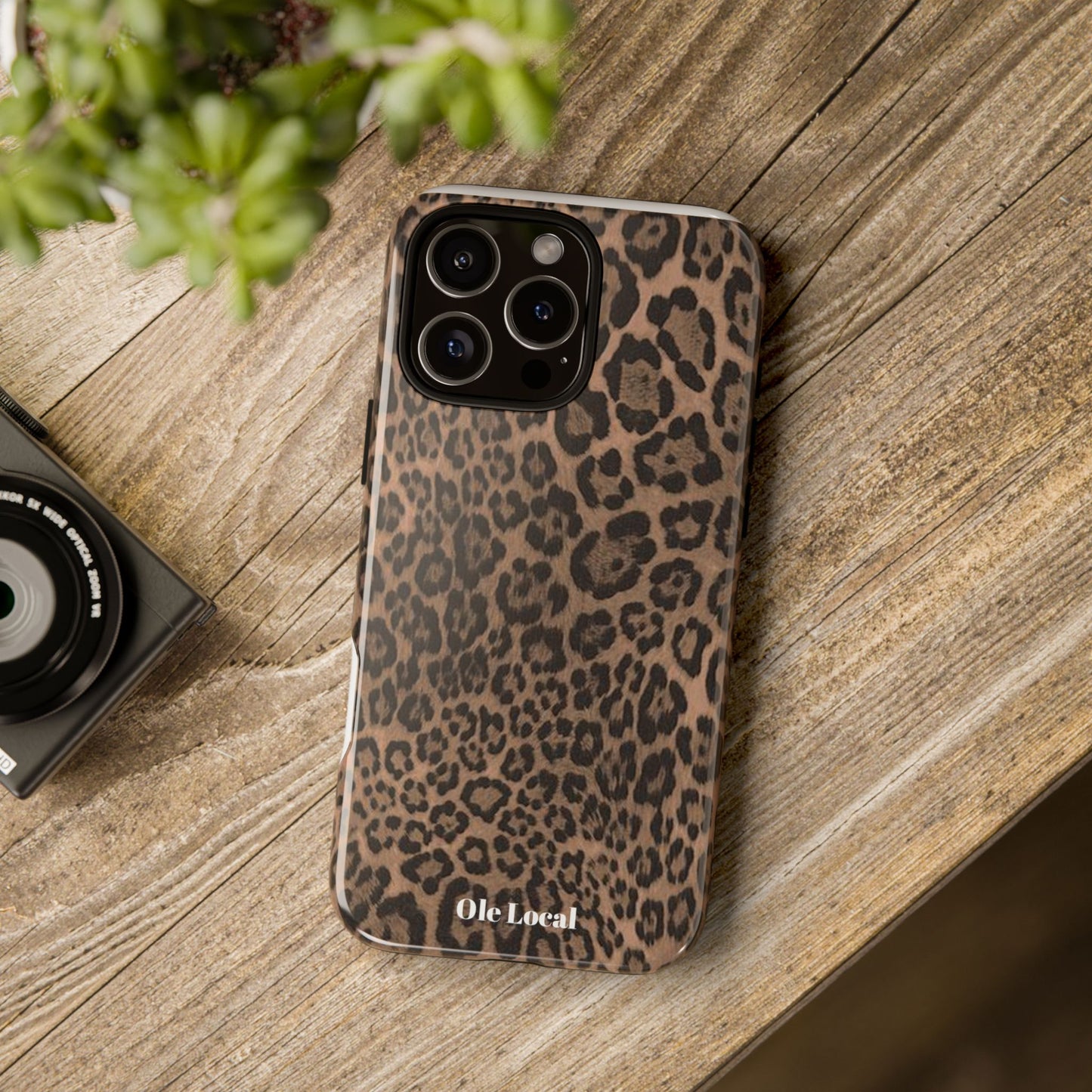 Ole Local Wild Leopard Print Phone Case
