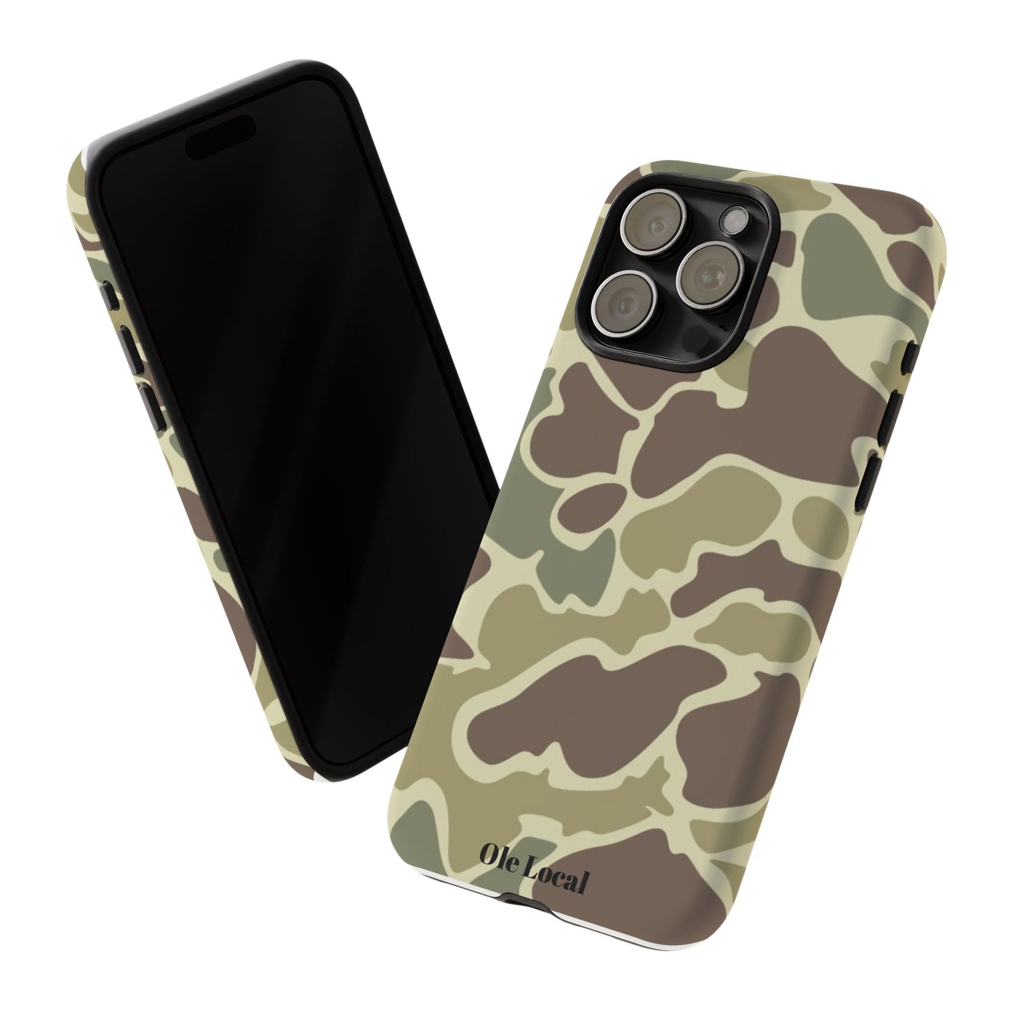 Ole Local Green Duck Camo Phone Case
