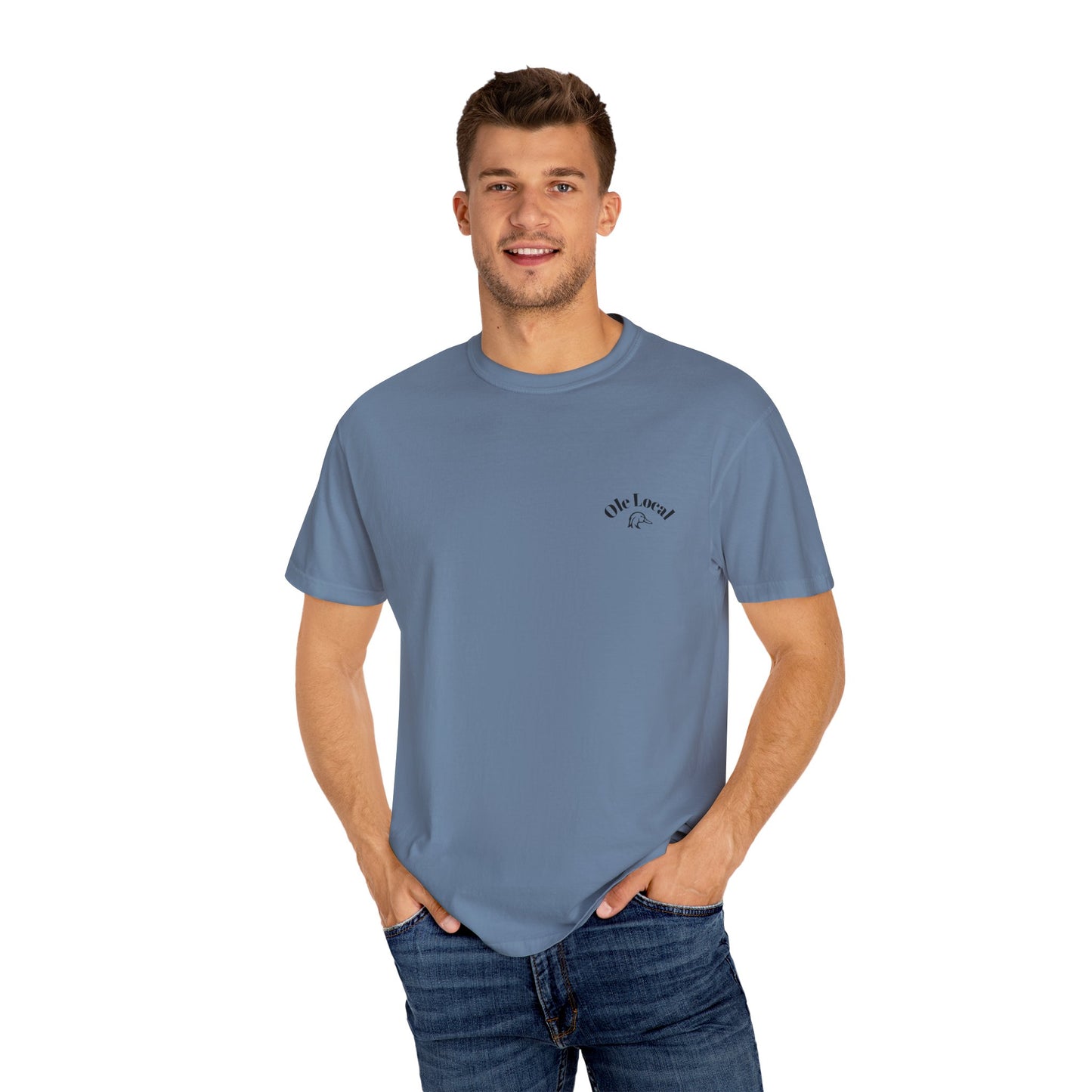 Ole Local Apparel Blue Camo Tee