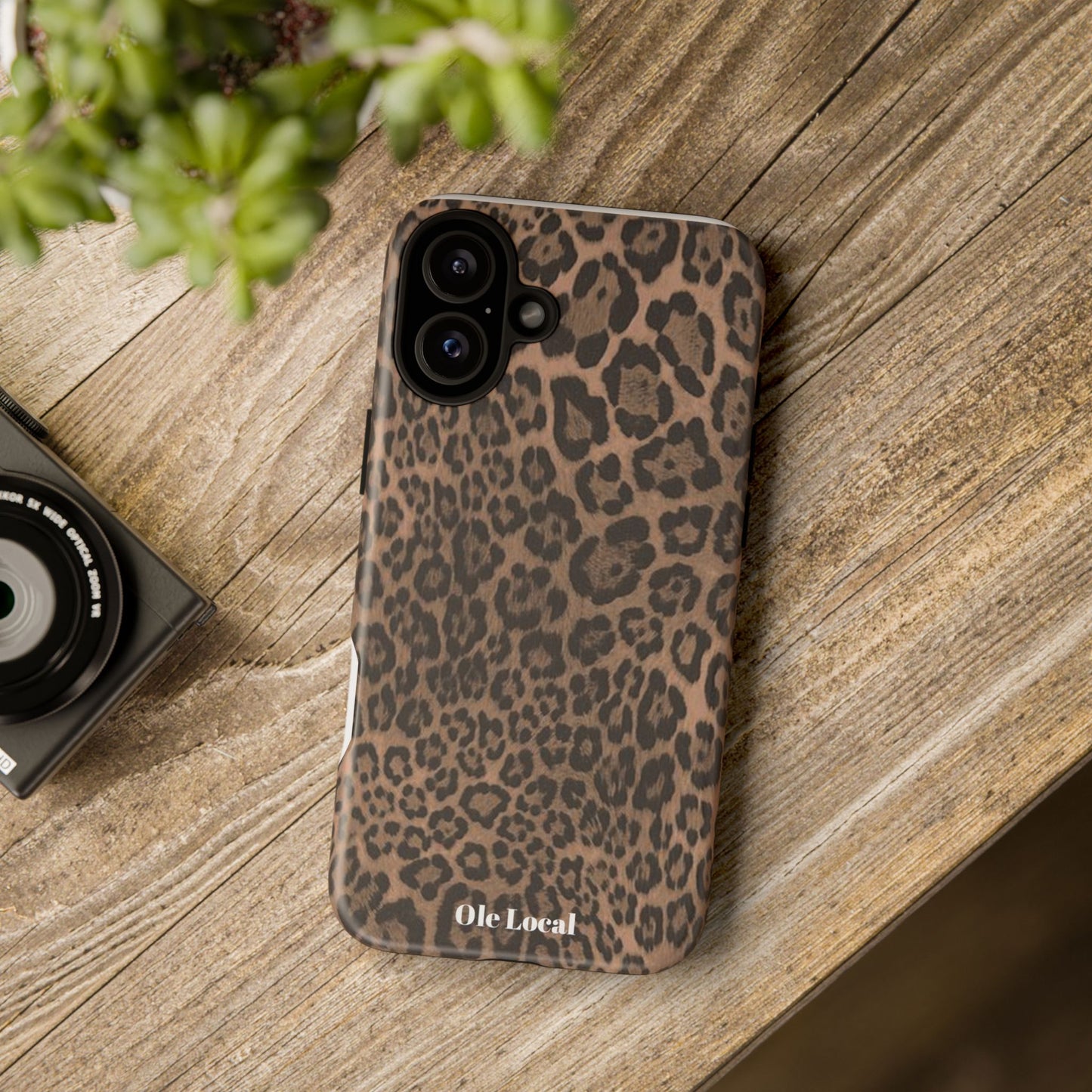 Ole Local Wild Leopard Print Phone Case