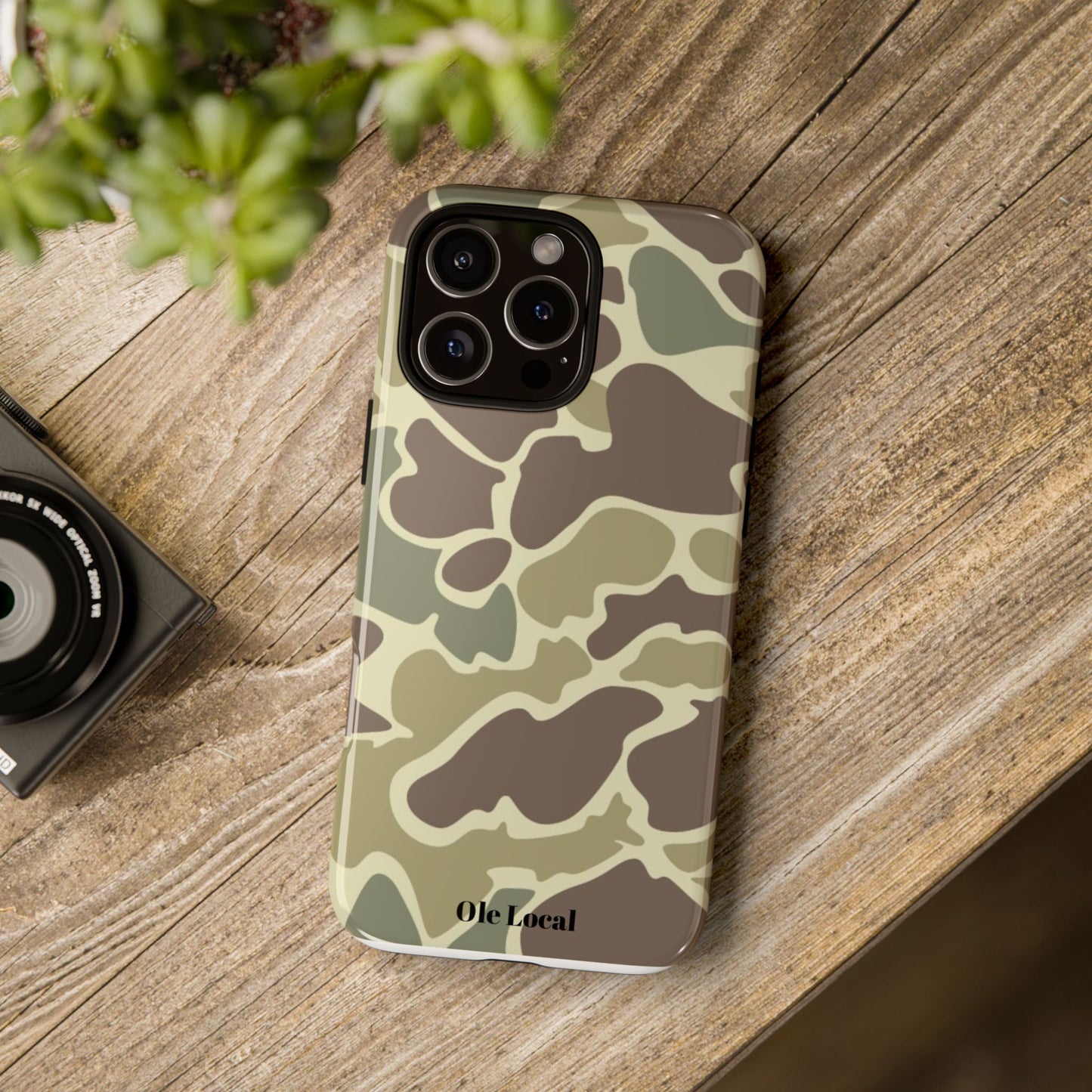 Ole Local Green Duck Camo Phone Case