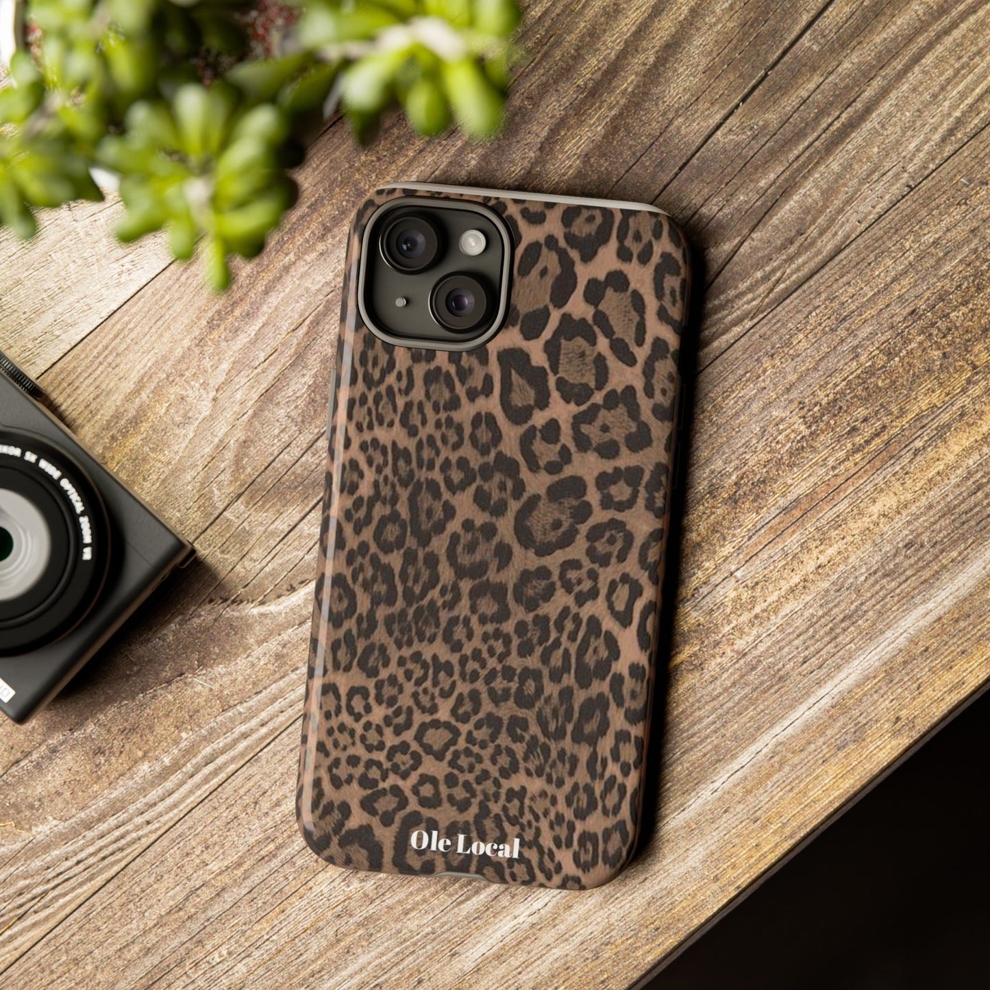Ole Local Wild Leopard Print Phone Case