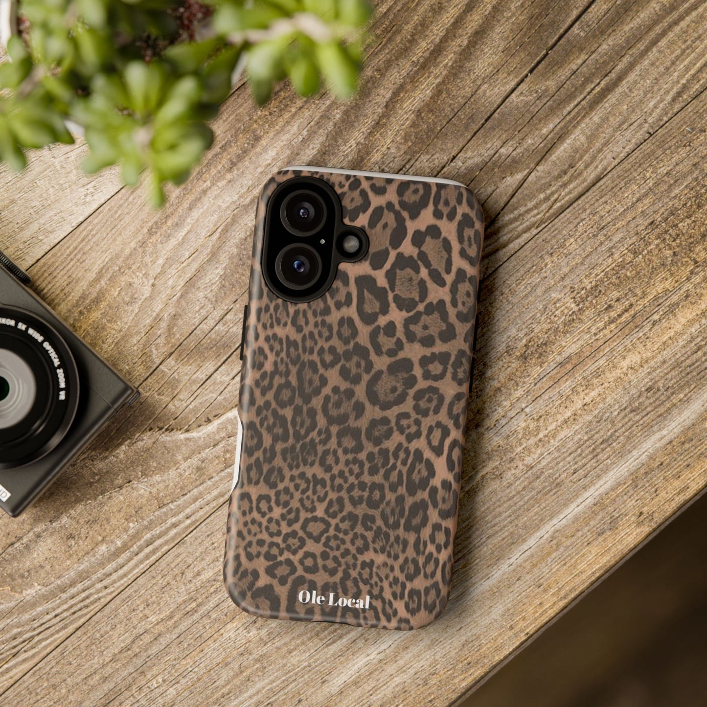 Ole Local Wild Leopard Print Phone Case