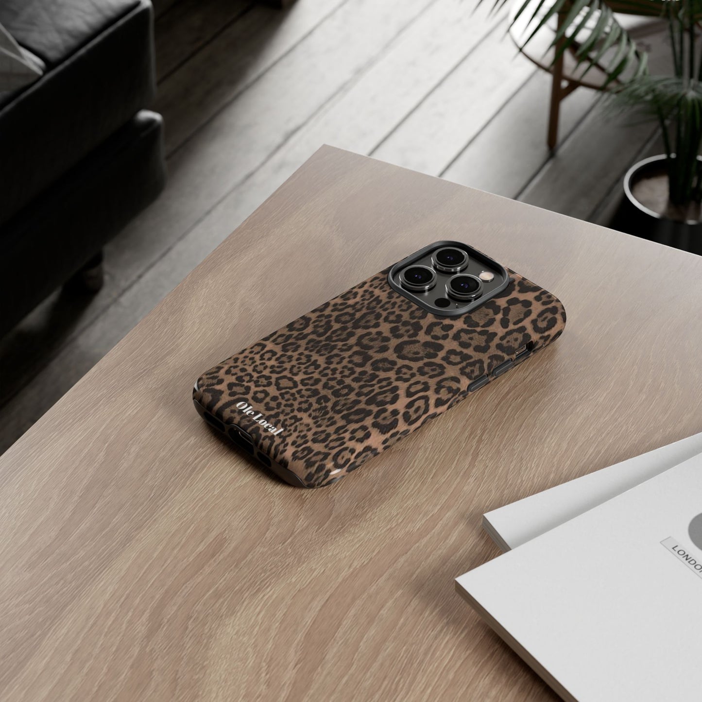 Ole Local Wild Leopard Print Phone Case