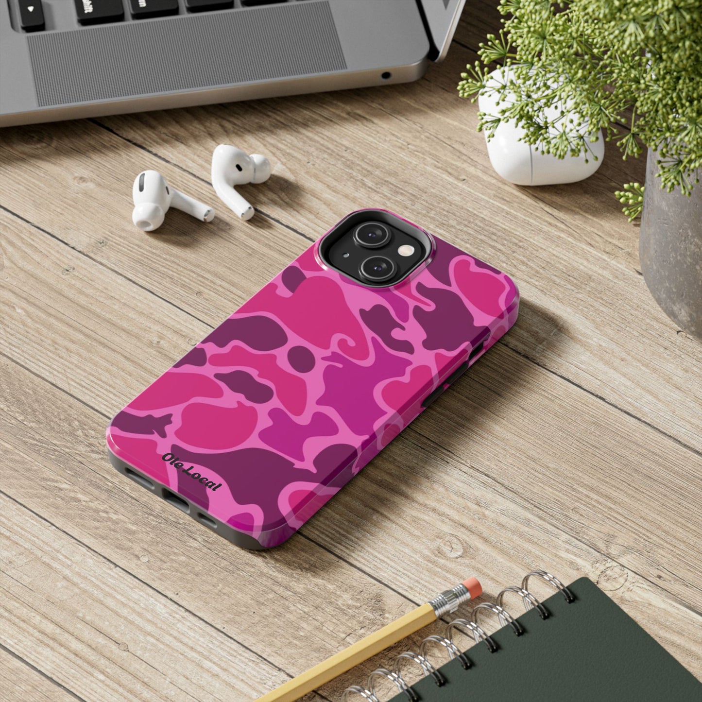 Ole Local Pink Duck Camo Phone Case