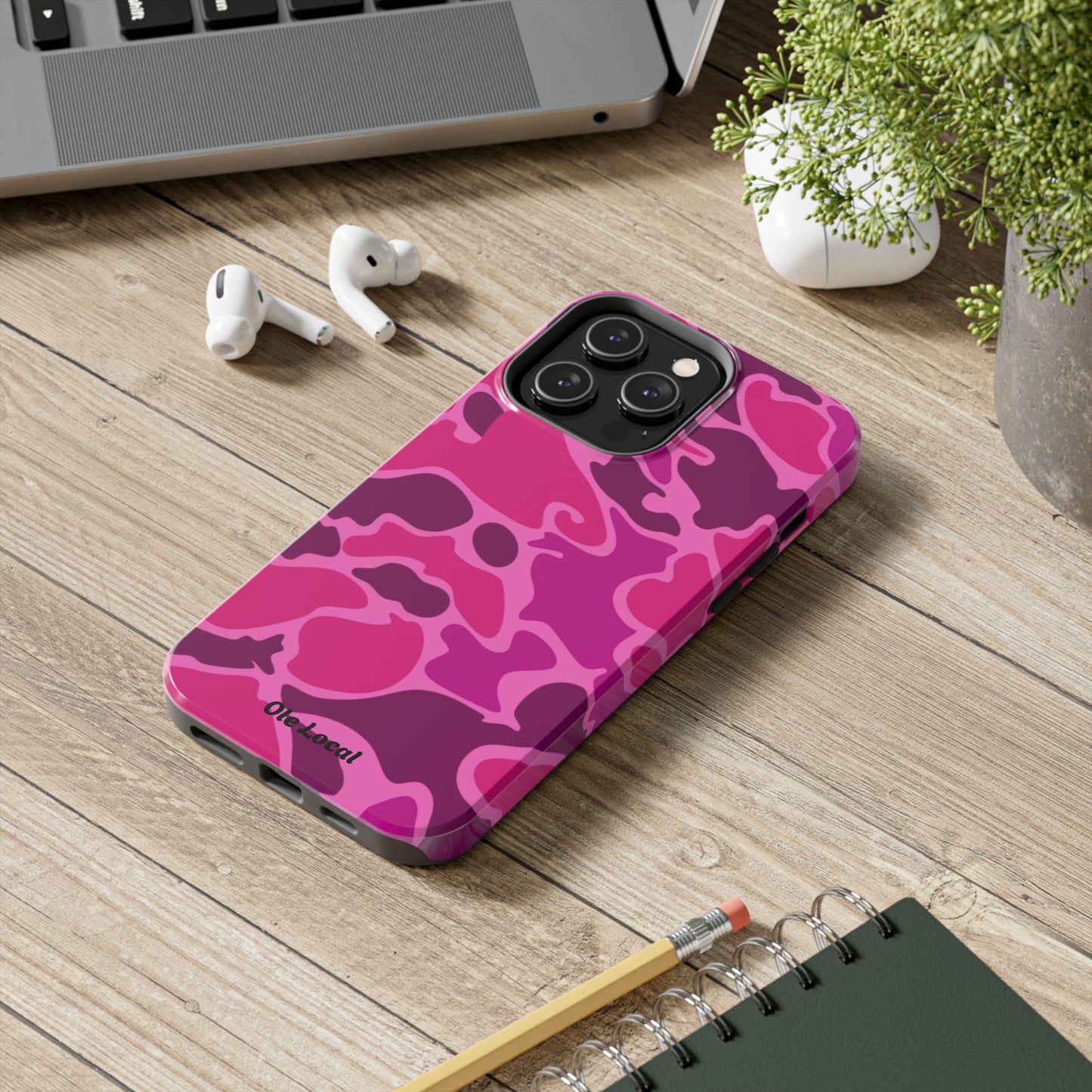 Ole Local Pink Duck Camo Phone Case