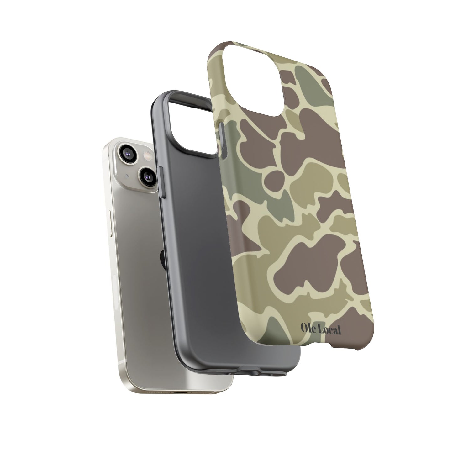 Ole Local Green Duck Camo Phone Case