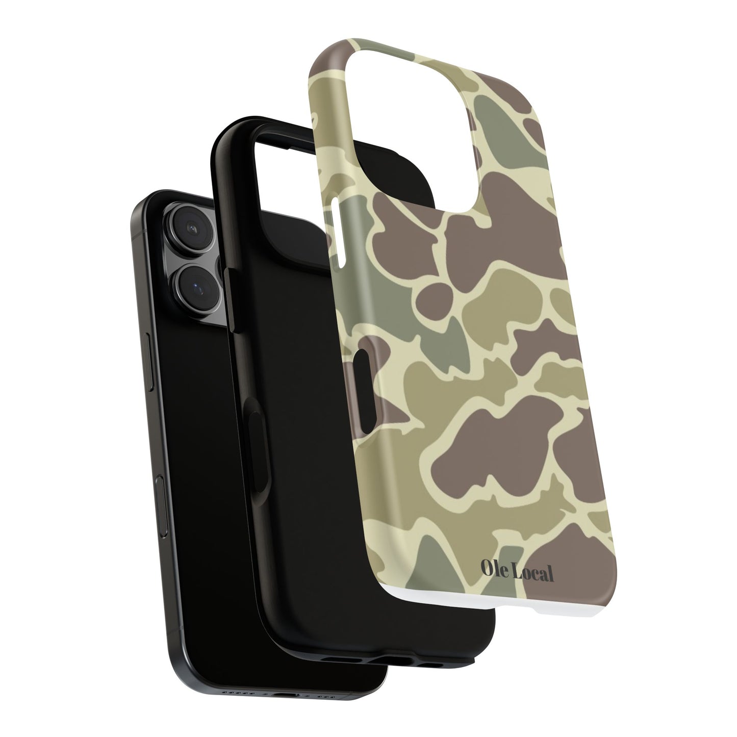 Ole Local Green Duck Camo Phone Case