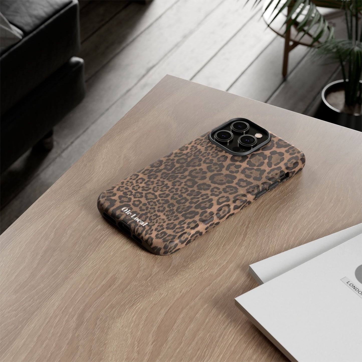 Ole Local Wild Leopard Print Phone Case