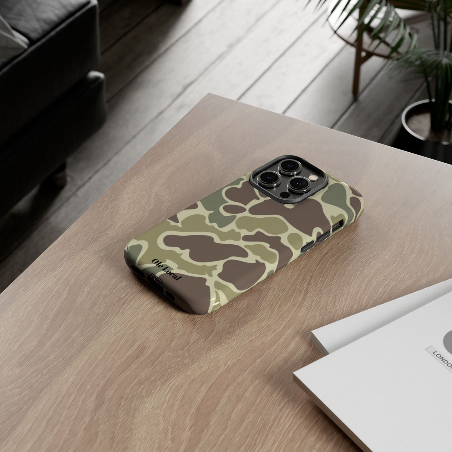 Ole Local Green Duck Camo Phone Case