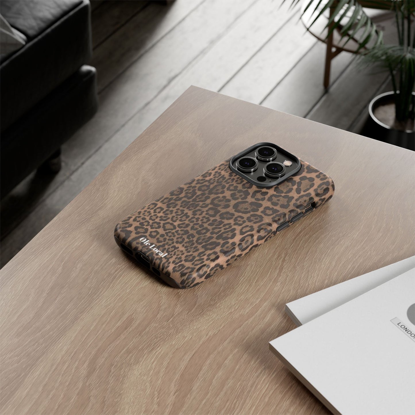 Ole Local Wild Leopard Print Phone Case