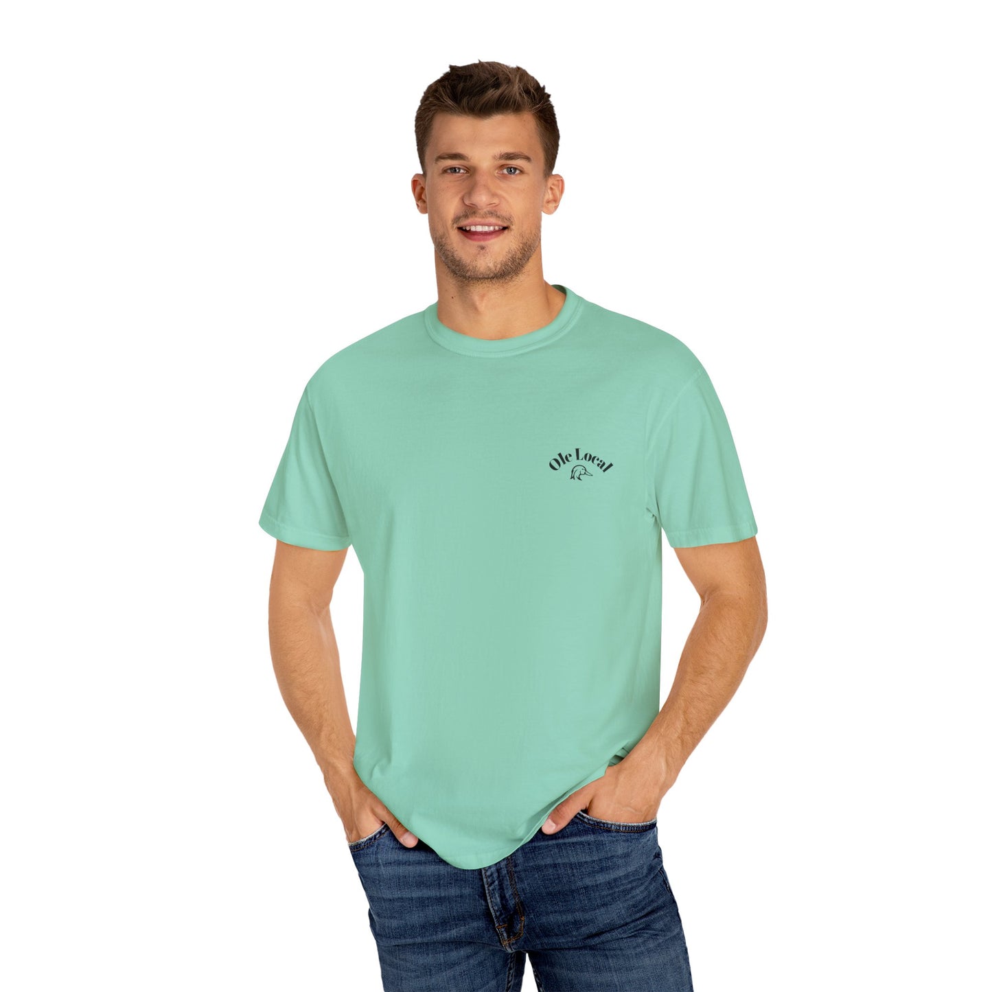 Ole Local Apparel Blue Camo Tee
