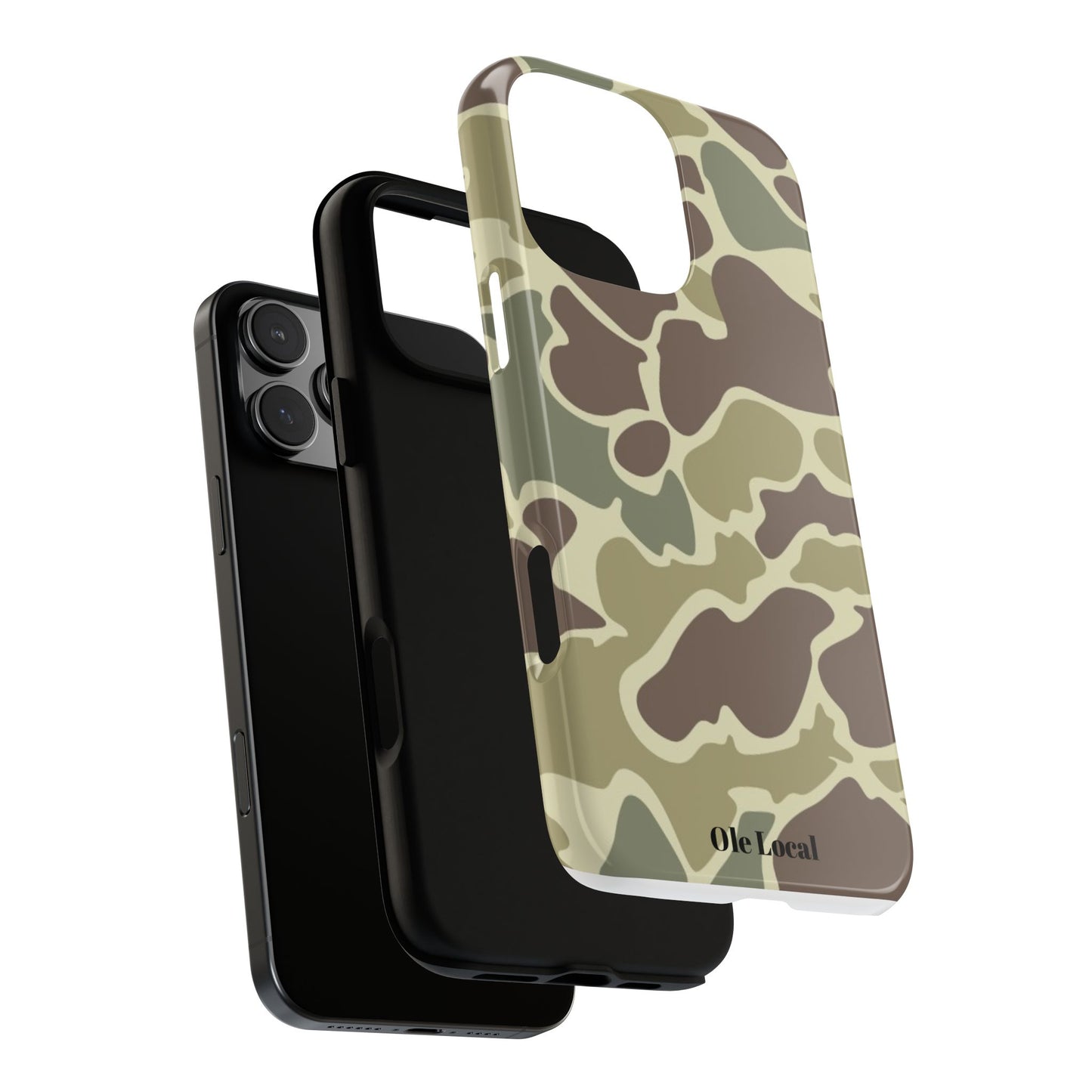 Ole Local Green Duck Camo Phone Case