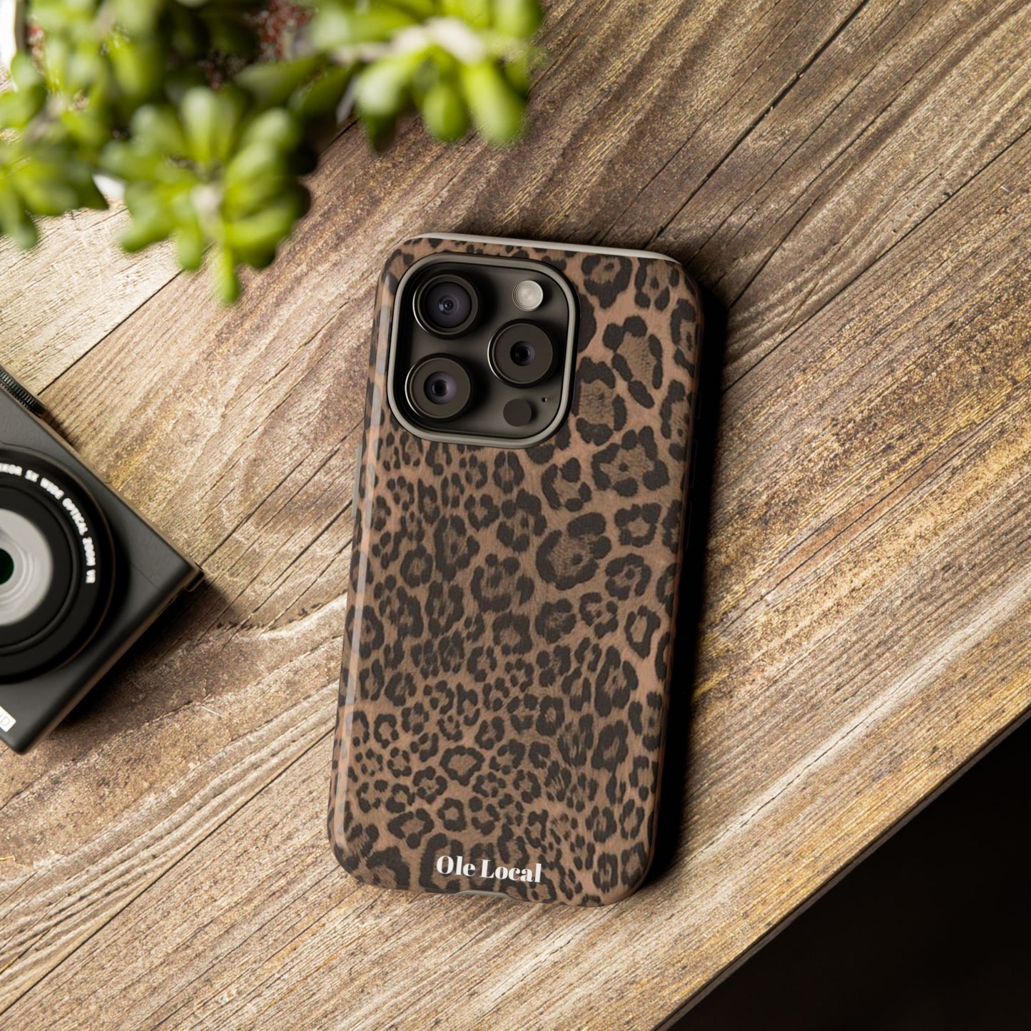 Ole Local Wild Leopard Print Phone Case