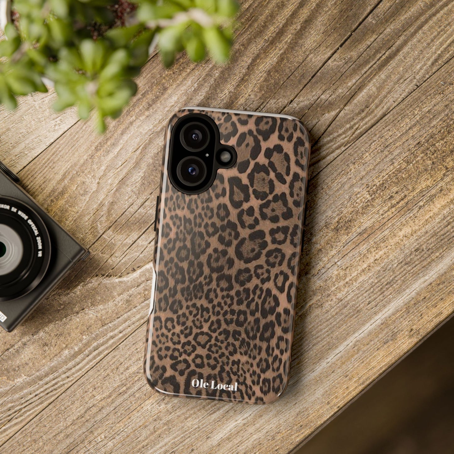 Ole Local Wild Leopard Print Phone Case