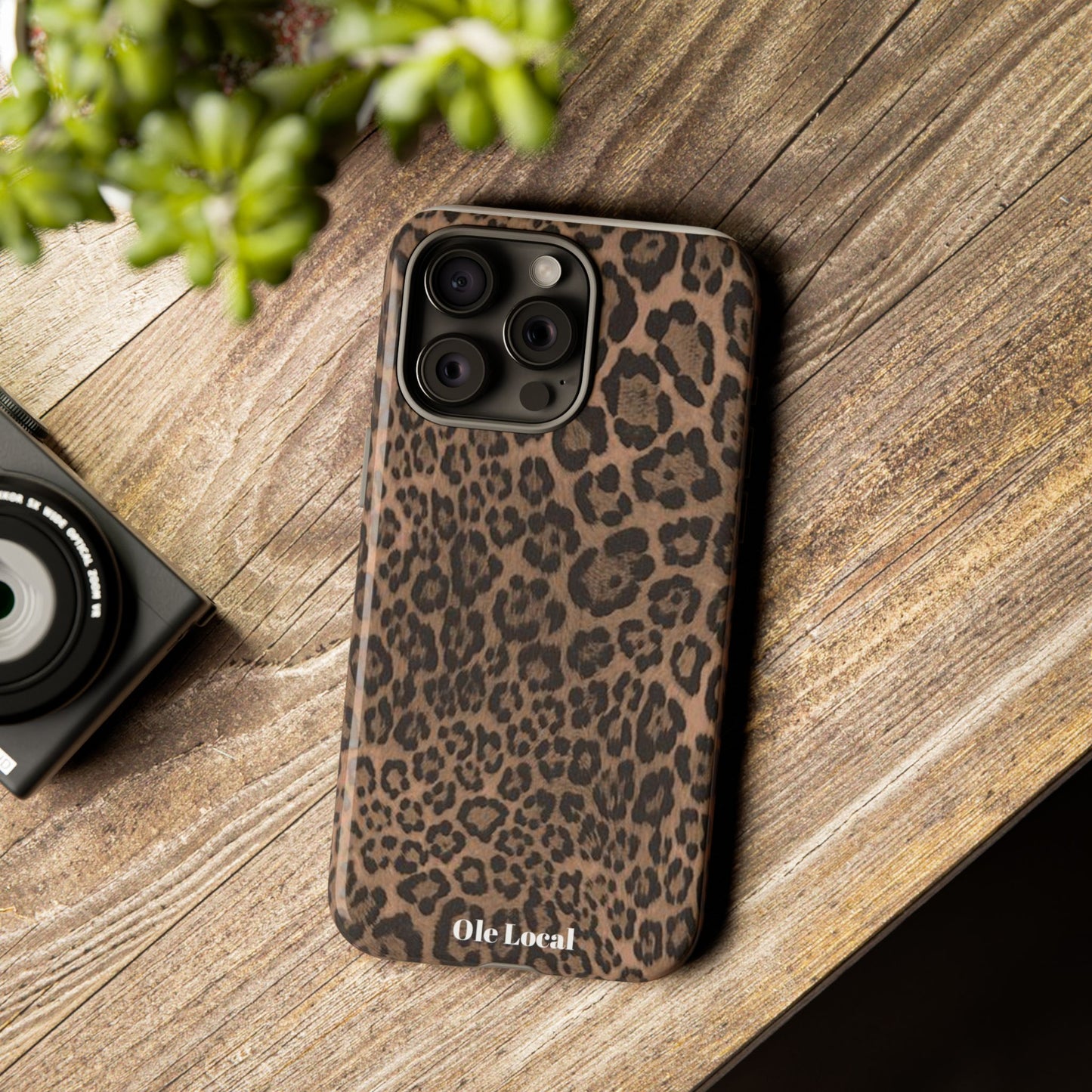 Ole Local Wild Leopard Print Phone Case