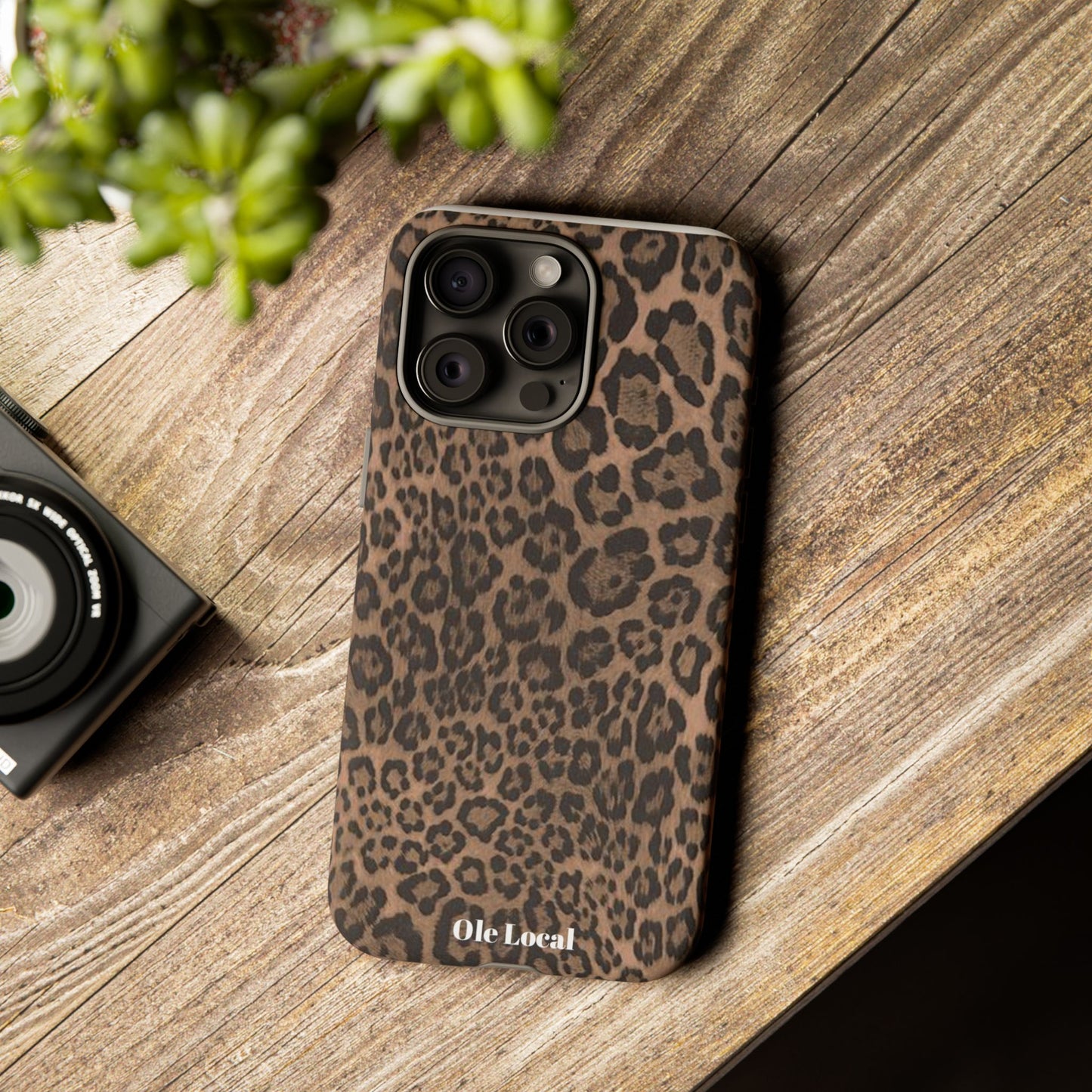 Ole Local Wild Leopard Print Phone Case