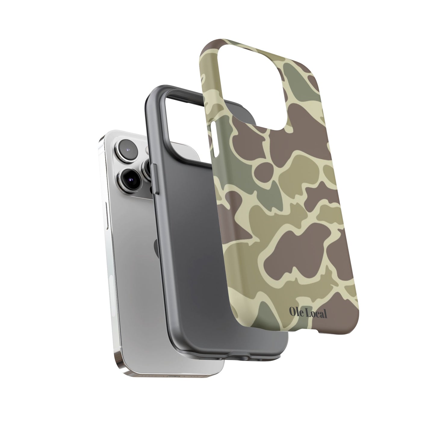 Ole Local Green Duck Camo Phone Case