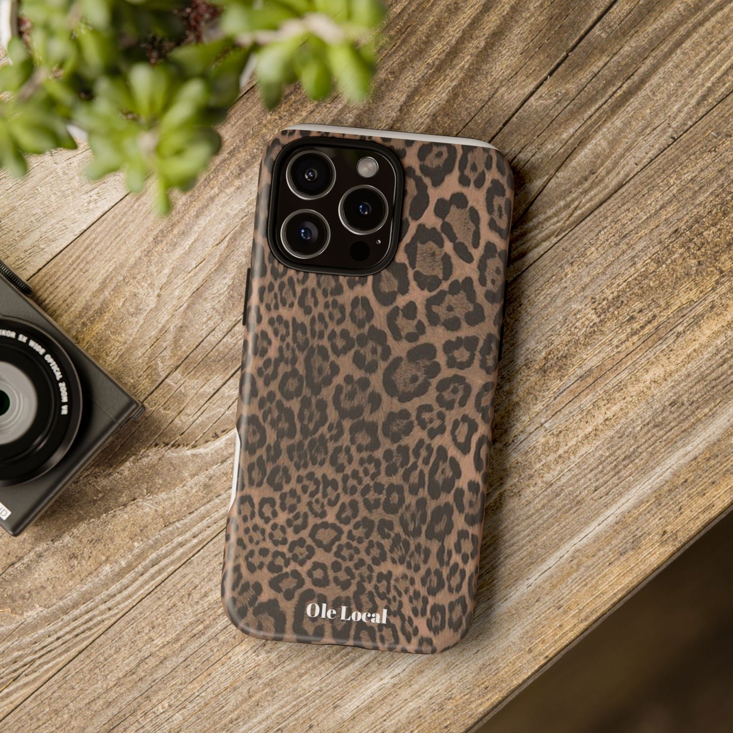 Ole Local Wild Leopard Print Phone Case