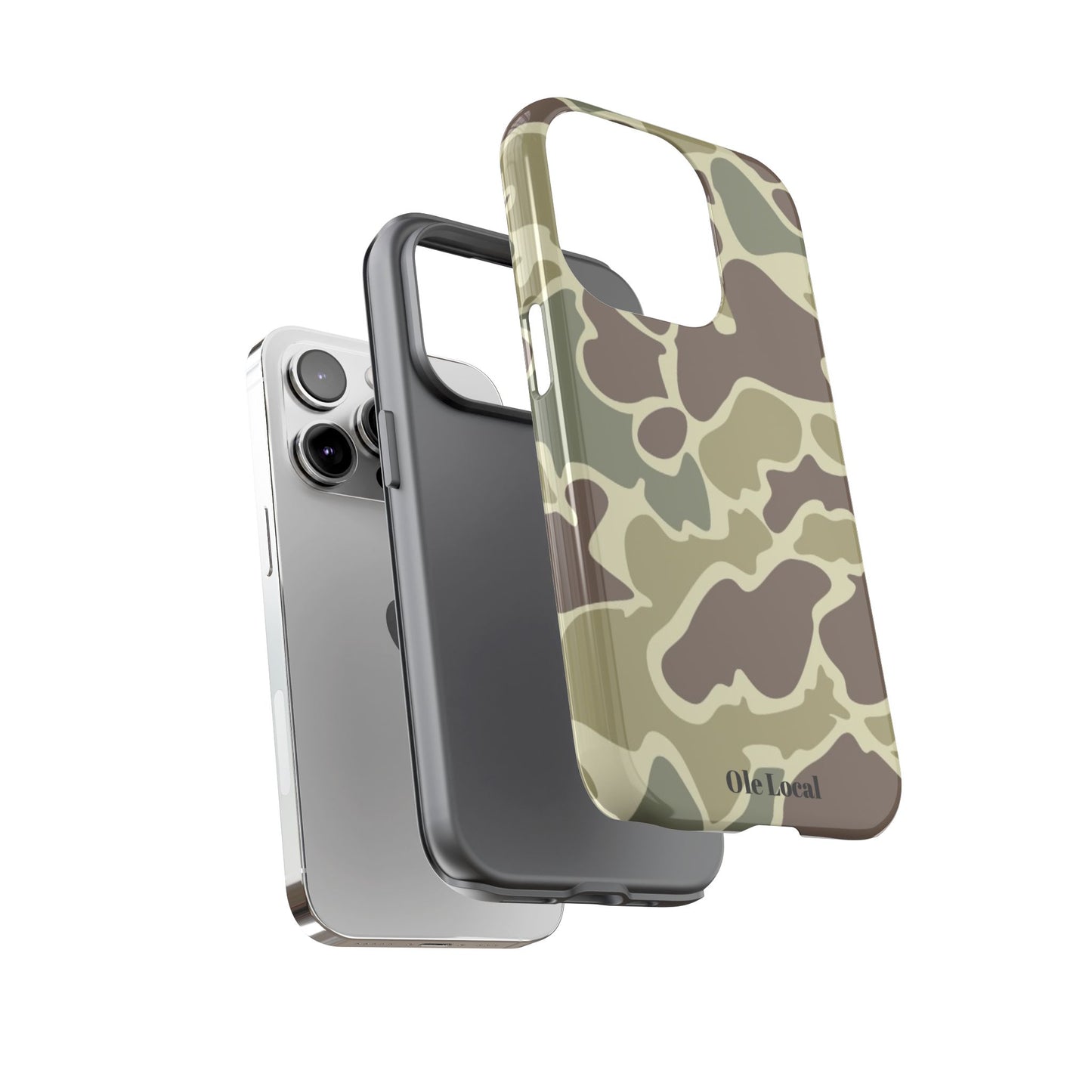 Ole Local Green Duck Camo Phone Case