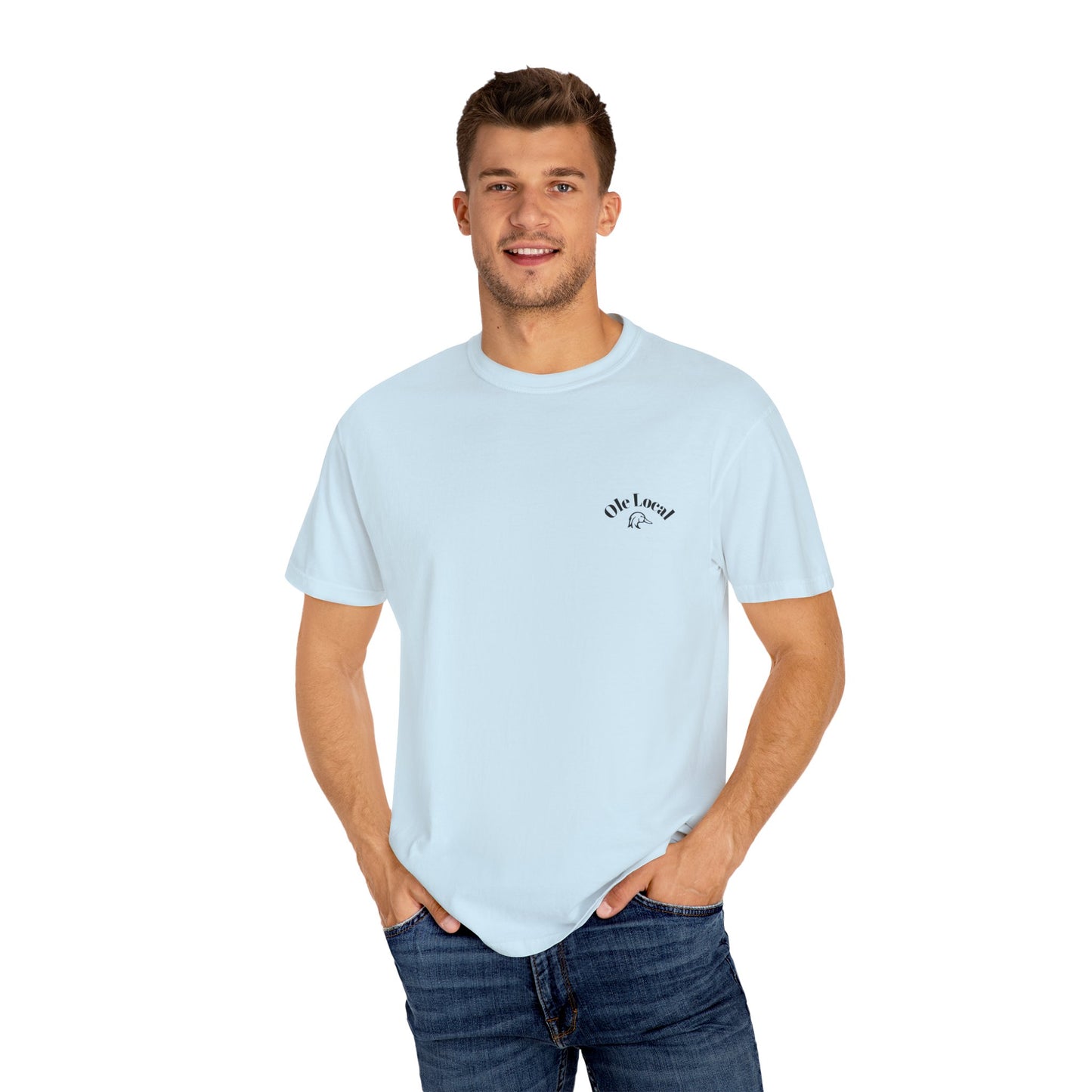 Ole Local Apparel Blue Camo Tee