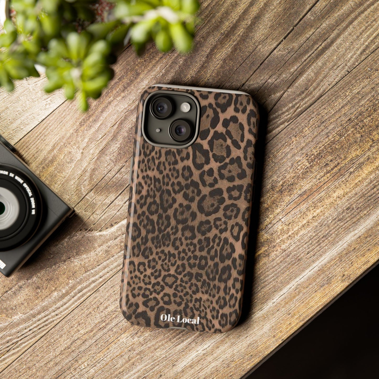 Ole Local Wild Leopard Print Phone Case