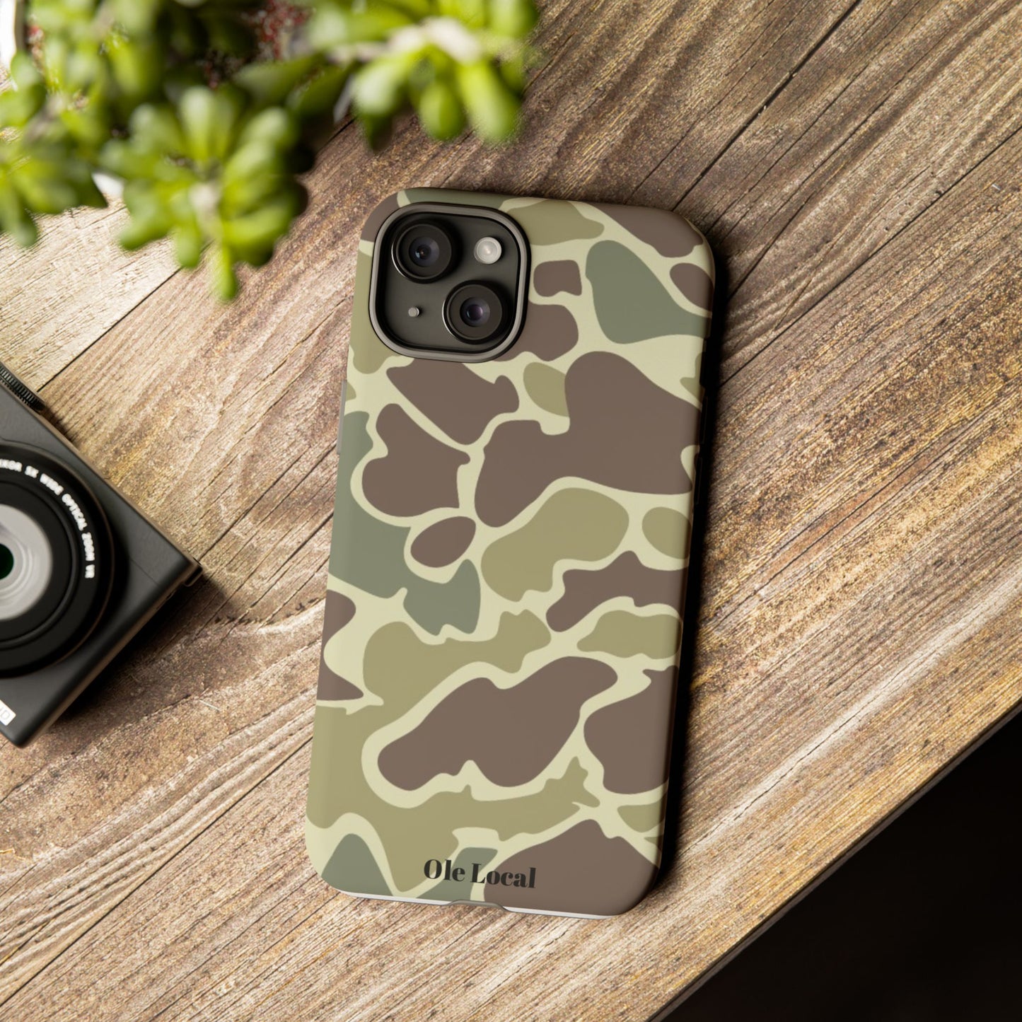 Ole Local Green Duck Camo Phone Case