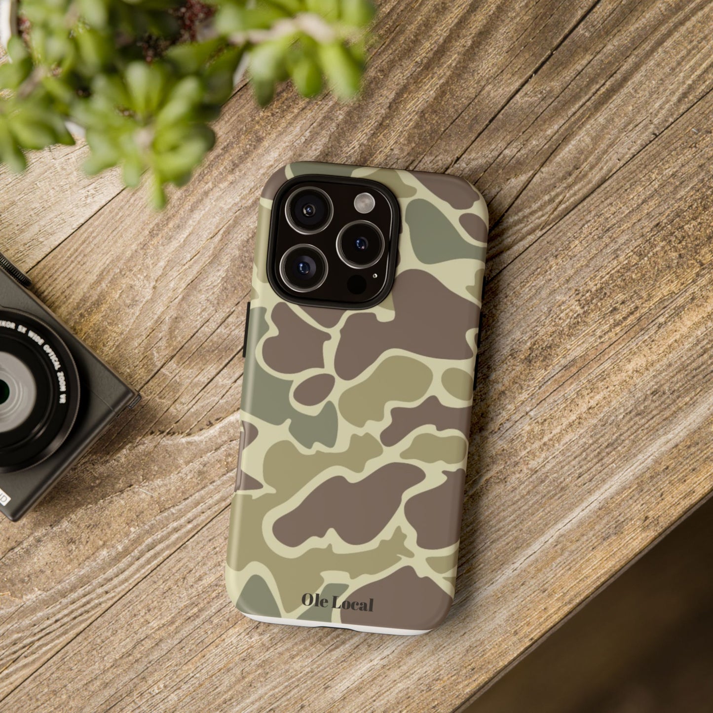 Ole Local Green Duck Camo Phone Case