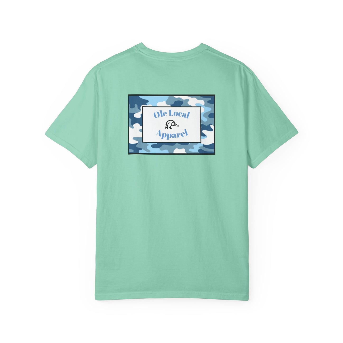 Ole Local Apparel Blue Camo Tee