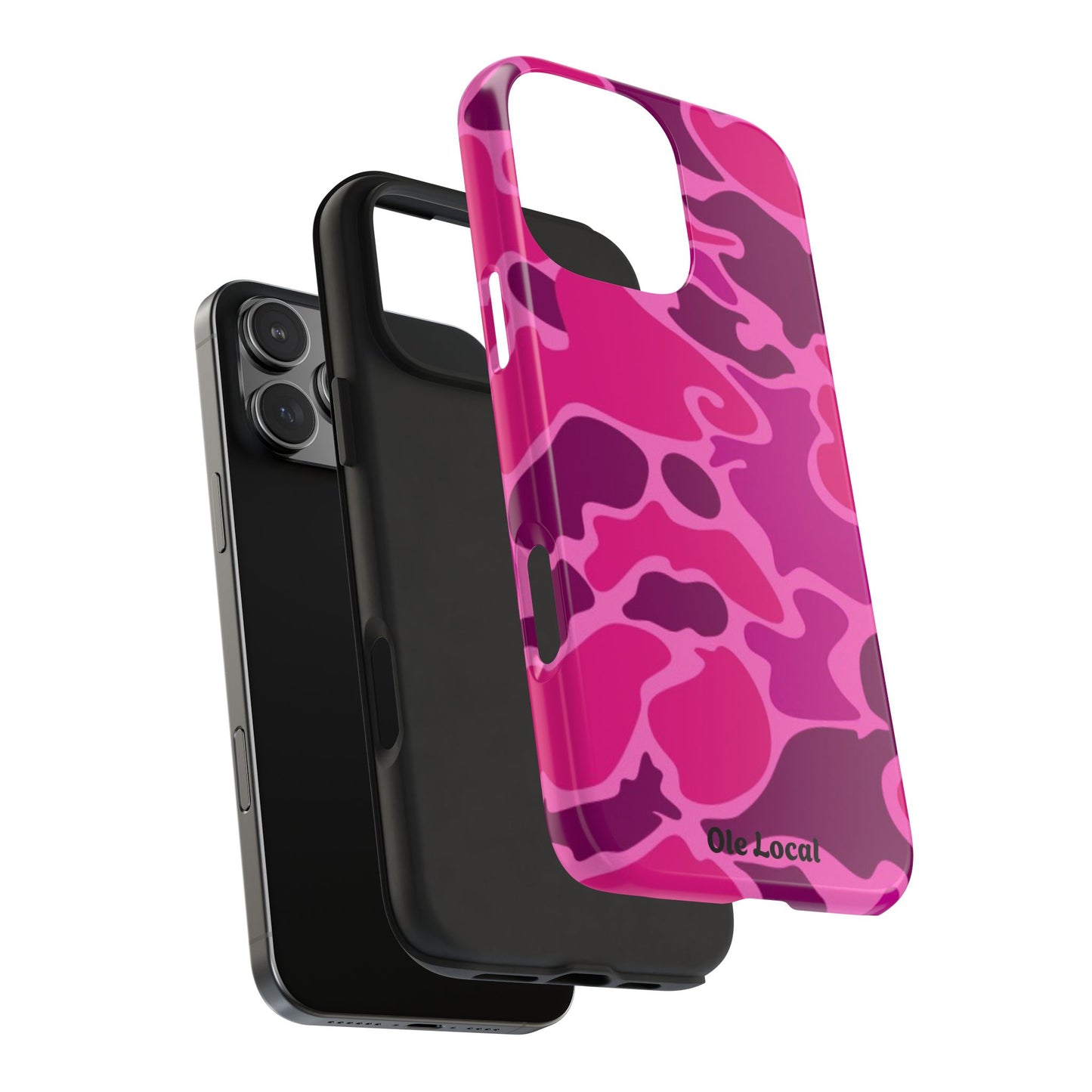 Ole Local Pink Duck Camo Phone Case