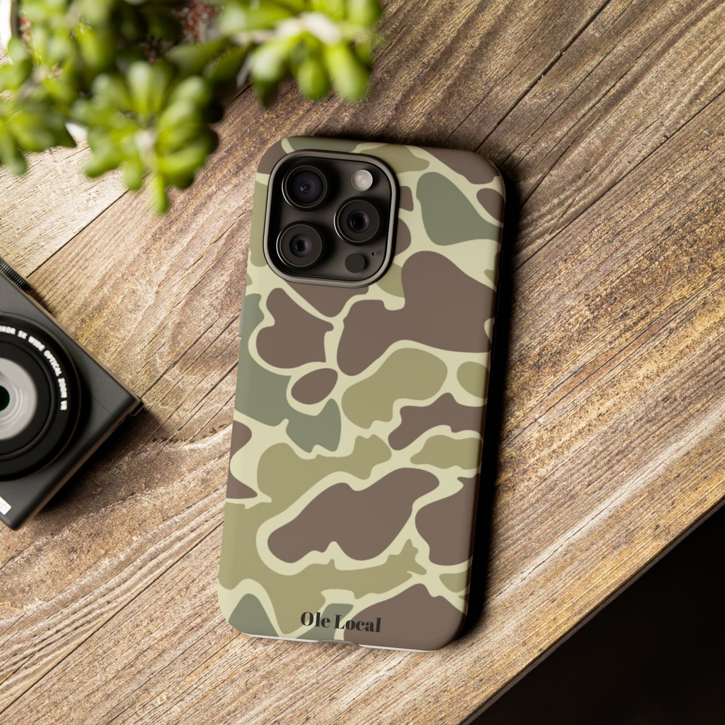 Ole Local Green Duck Camo Phone Case