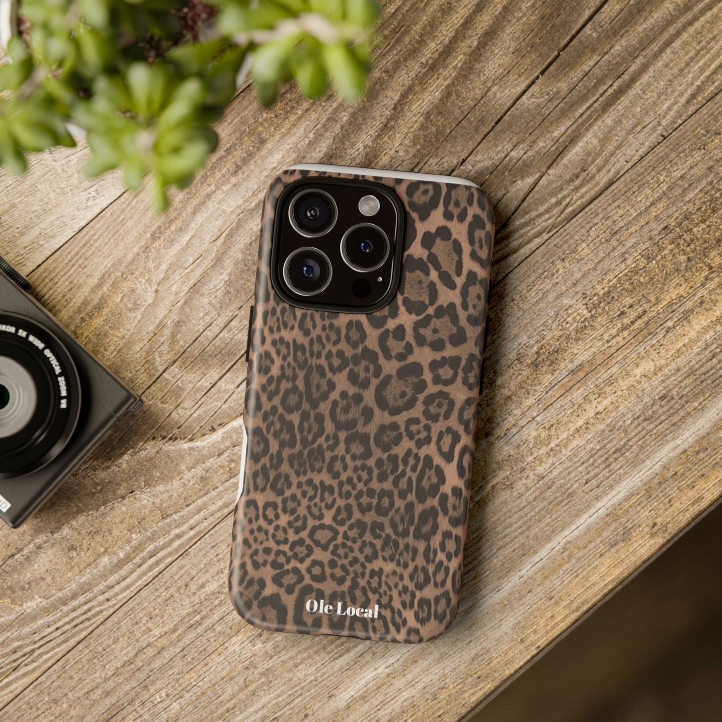 Ole Local Wild Leopard Print Phone Case