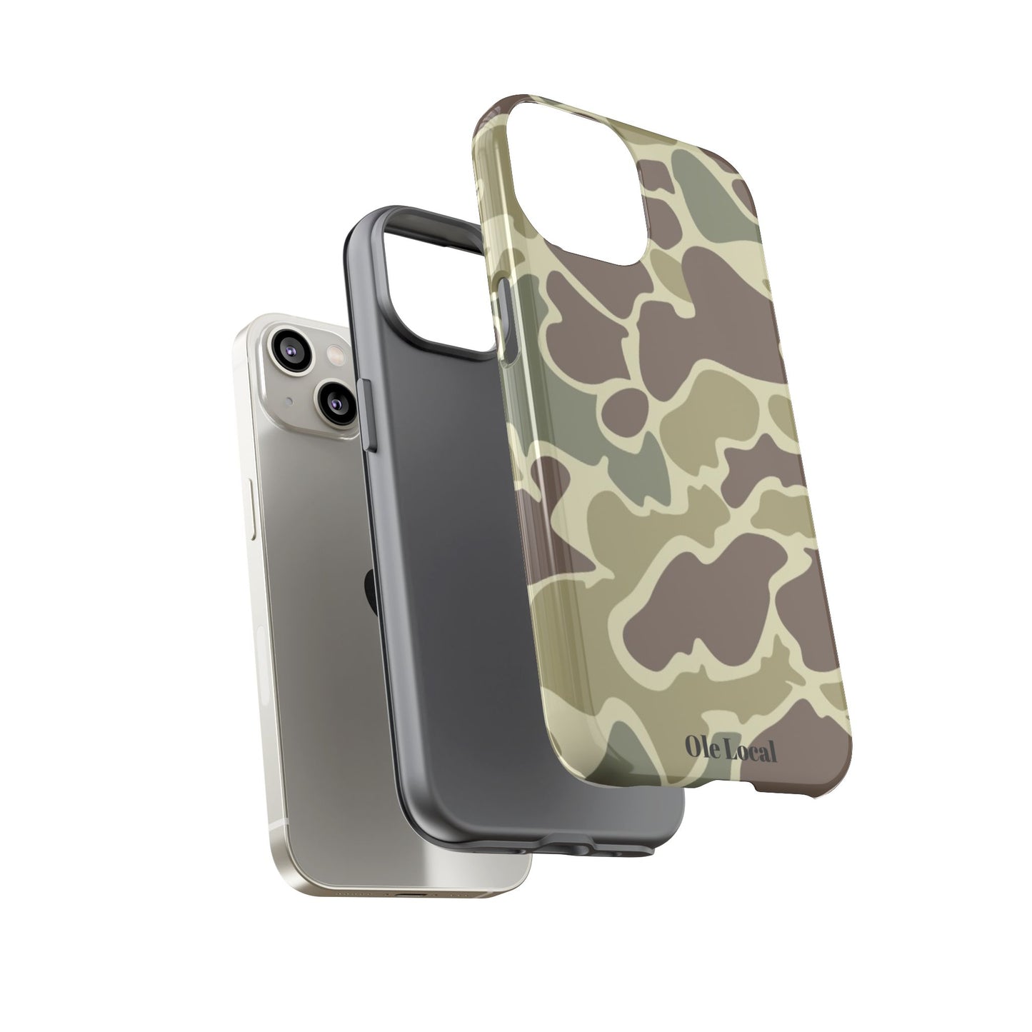 Ole Local Green Duck Camo Phone Case