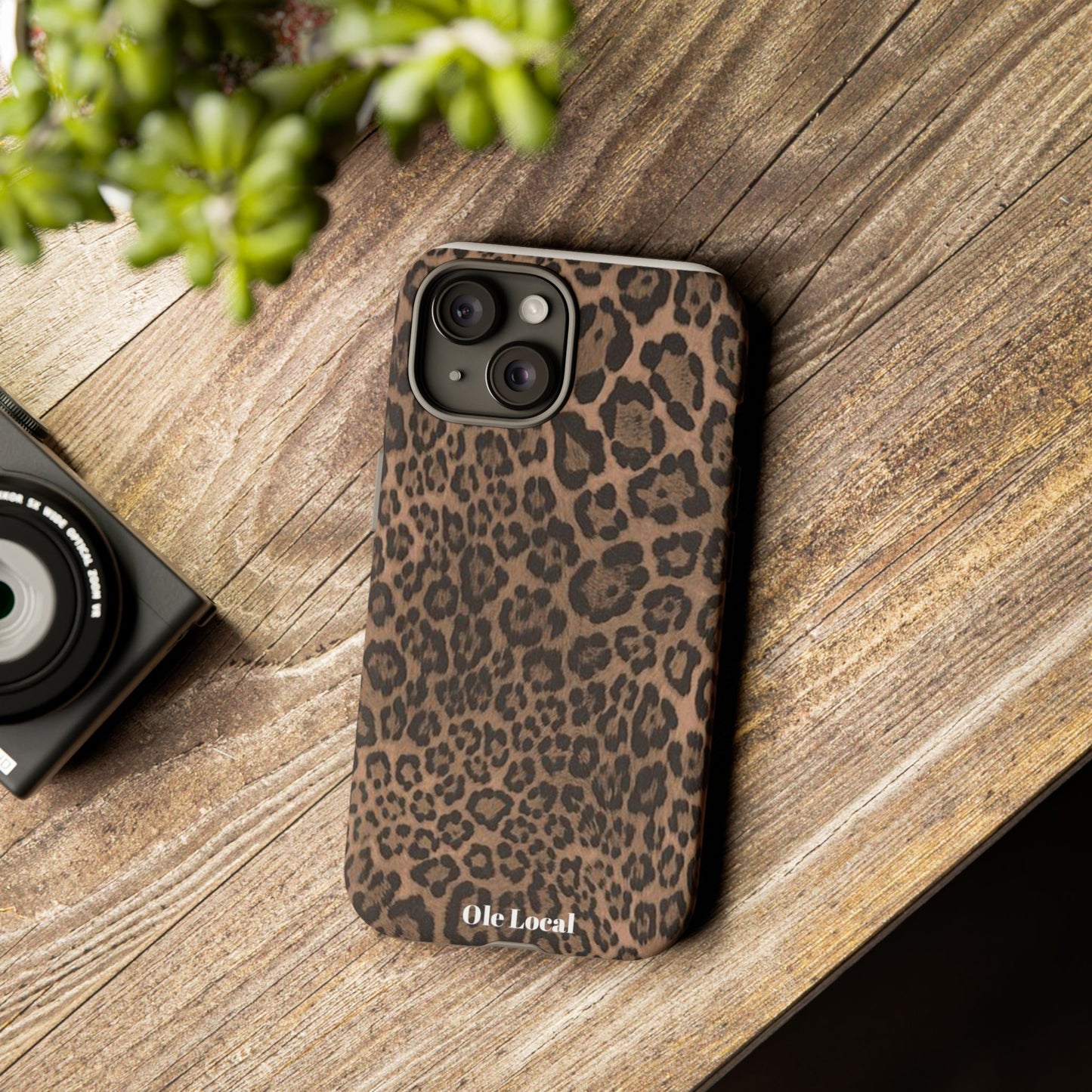 Ole Local Wild Leopard Print Phone Case